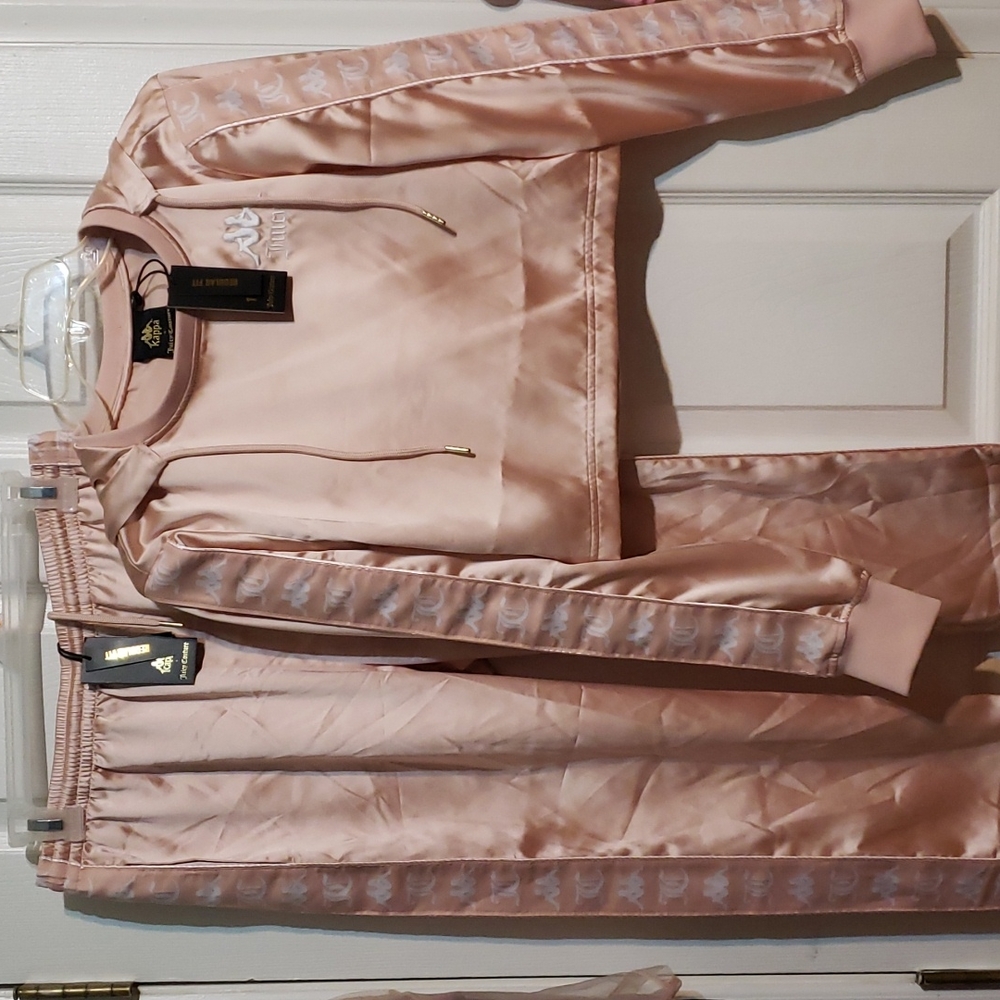 NWOT Limited Edition Juicy Couture X Kappa Two Piece Track Suit, Small